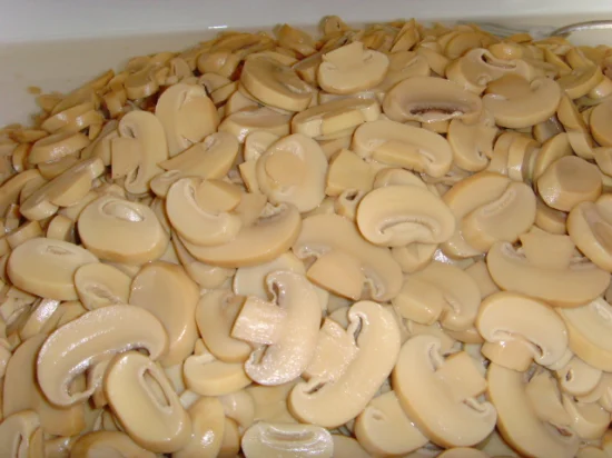 Gute Qualität in Scheiben geschnittener ganzer Pilze in Dosen aus China